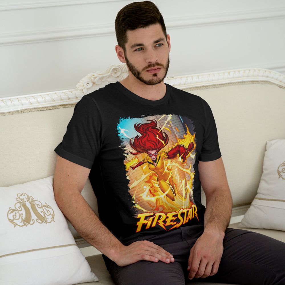 T-shirt Fire Star